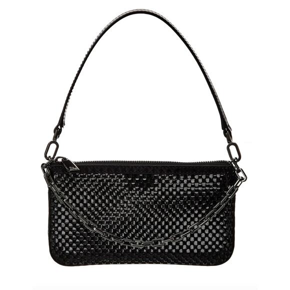 Christian Louboutin Loubila Mini Mesh Strass Crystal Shoulder Bag NWT - Picture 1 of 4